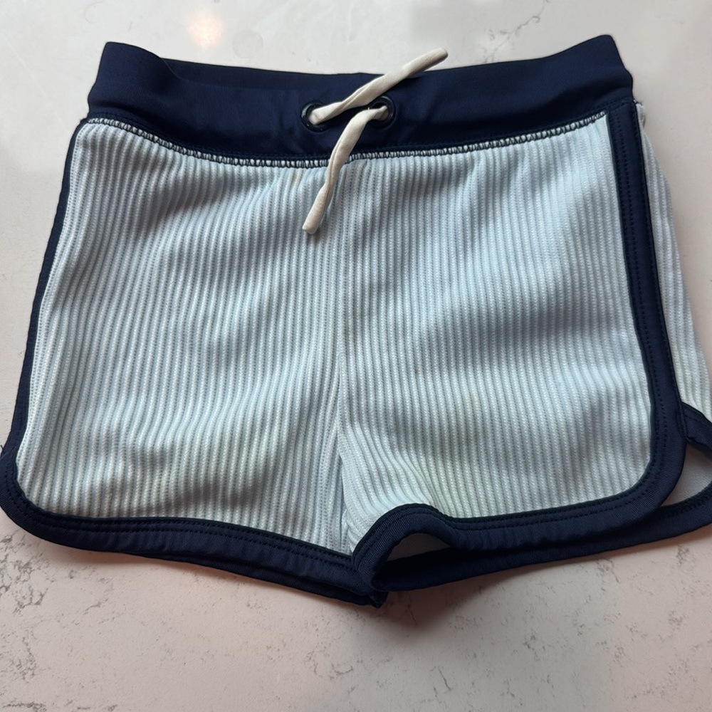 Cat & Jack Navy and Light Blue Swim Shorts